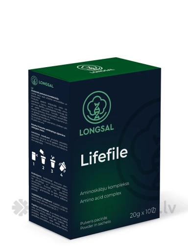 LONGSAL Lifefile, 10*20 g | internetaptieka.lv