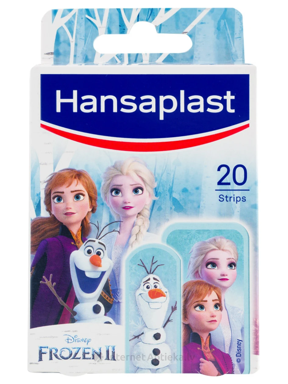 HANSAPLAST KIDS plāksteri Frozen, 20 gb. | internetaptieka.lv