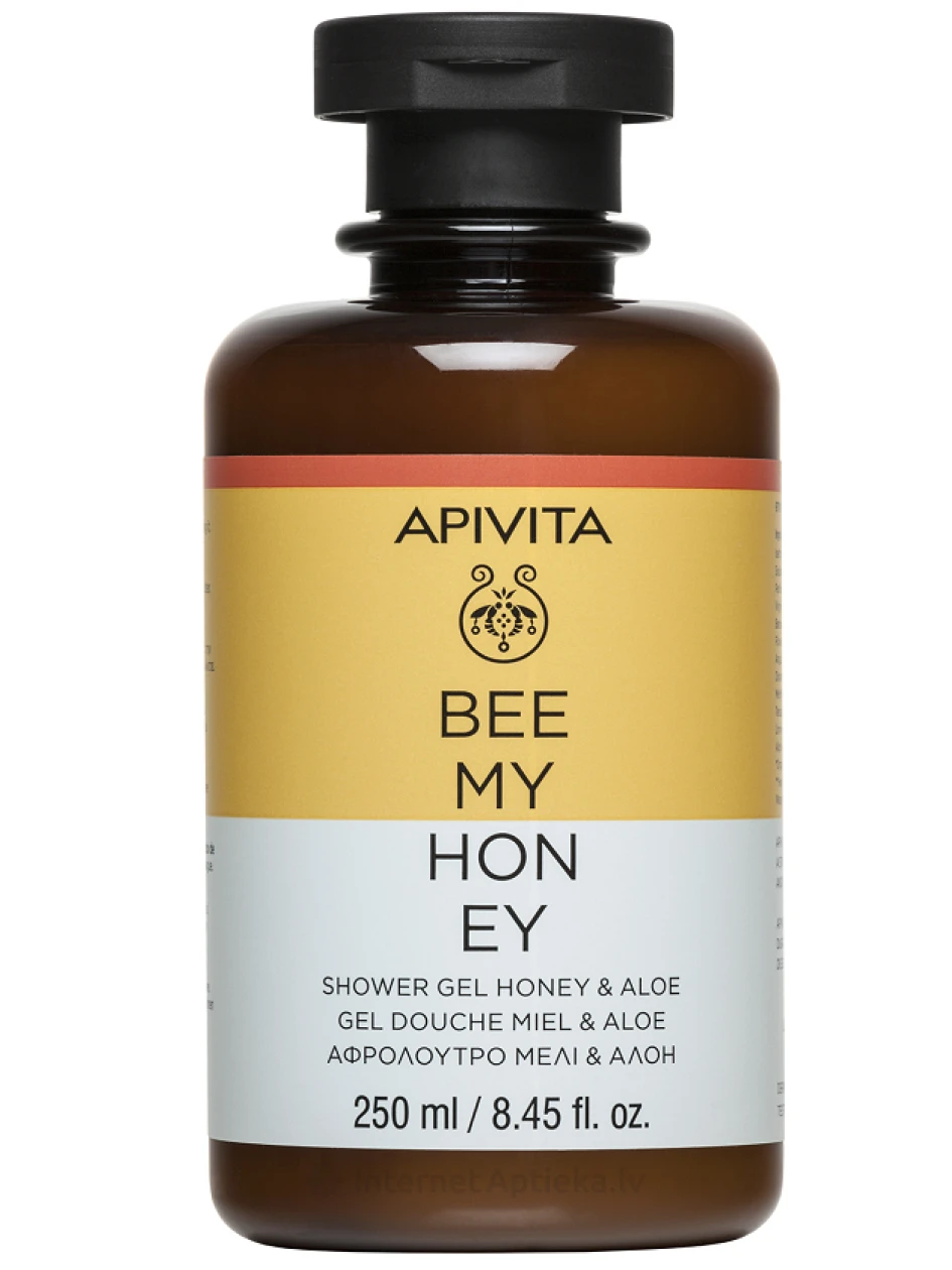 APIVITA BEE MY HONEY dušo gelis, 250 ml | internetaptieka.lv
