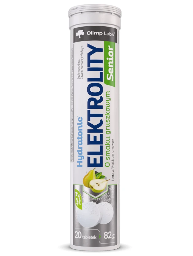 OLIMP LABS Hydratonic Elektrolity Senior bumbieru garša, 20 putojošās tabletes