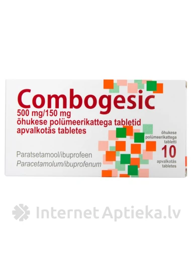 COMBOGESIC 500 mg/150 mg, 10 таблеток | internetaptieka.lv