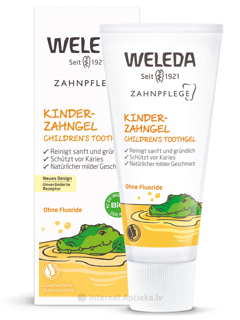Weleda piena zobu pasta bērniem, 50 ml | internetaptieka.lv