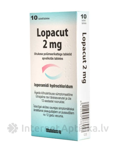 Lopacut 2 мг, 10 таблеток | internetaptieka.lv