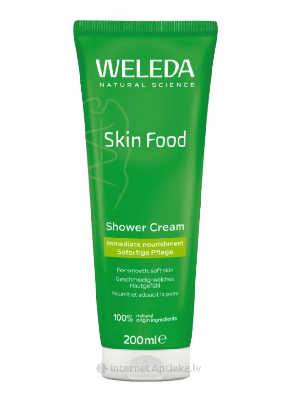 WELEDA SKIN FOOD krēmveida mazgāšanās līdzeklis, 200 ml | internetaptieka.lv