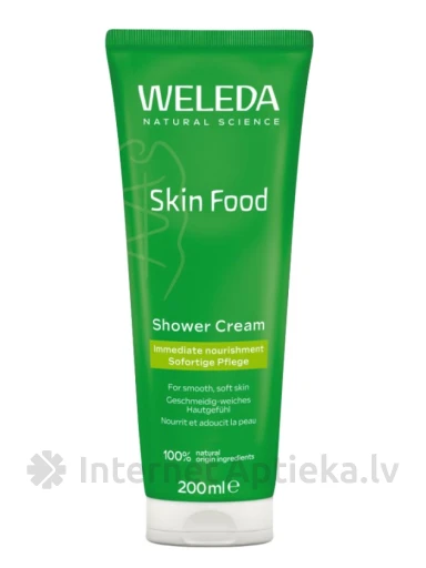 WELEDA SKIN FOOD krēmveida mazgāšanās līdzeklis, 200 ml | internetaptieka.lv