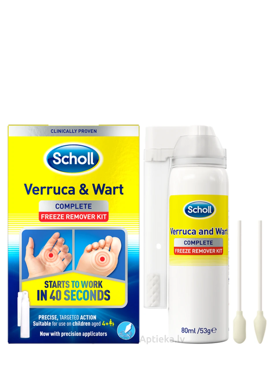 Scholl aerosool tüügaste raviks, 80 ml | internetaptieka.lv