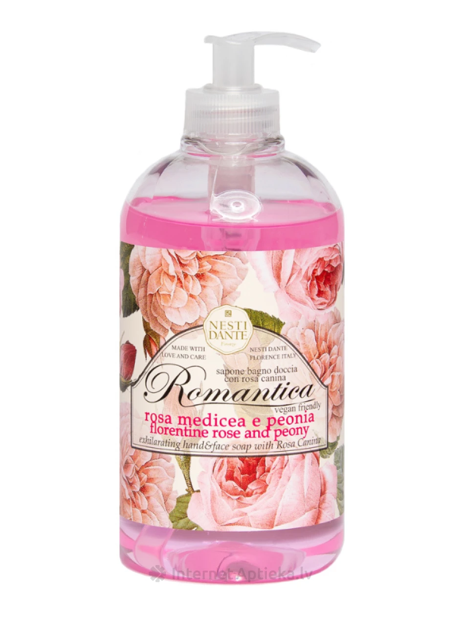 Dolce Vivere Romantica - FLORENTINE ROSE & PEONY жидкое мыло | internetaptieka.lv
