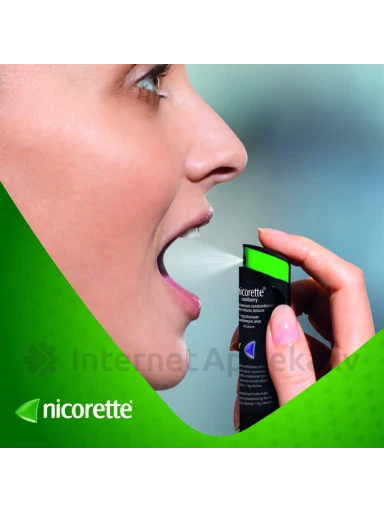 Nicorette Coolberry 1 mg/devā aerosols, 13.2 ml | internetaptieka.lv