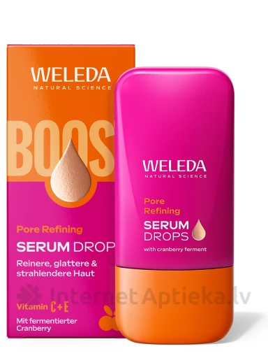 WELEDA poras attīrošs serums ar C un E vitamīniem, 30 ml | internetaptieka.lv