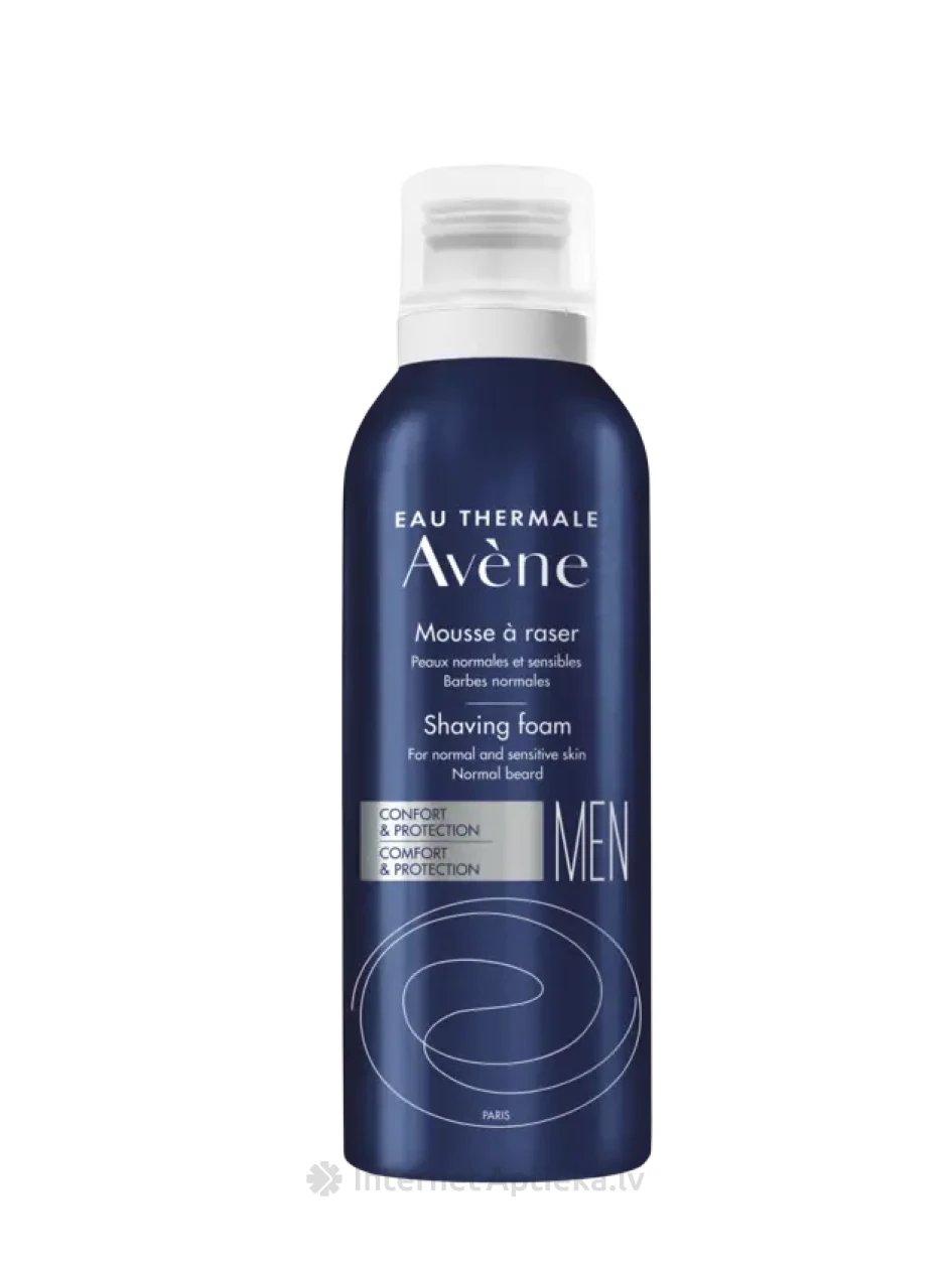 AVENE FOR MEN skūšanās putas, 200 ml | internetaptieka.lv