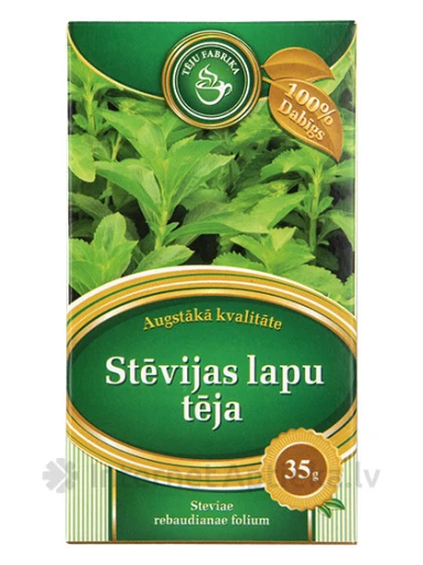 Tēja Stēvijas lapu, 35 g | internetaptieka.lv