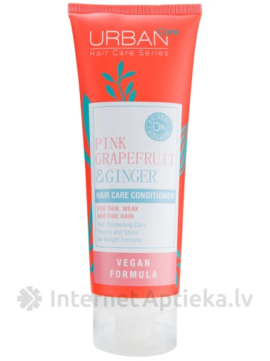 Urban Care rozā greipfrūta un ingvera kondicionieris, 250 ml | internetaptieka.lv