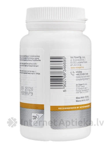 VetExpert VetAminex vitamīni un minerālvielas suņiem un kaķiem, 60 tabletes | internetaptieka.lv