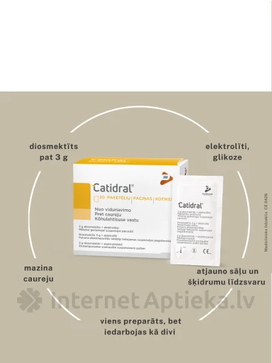 Catidral pulber, 20 pakki | internetaptieka.lv