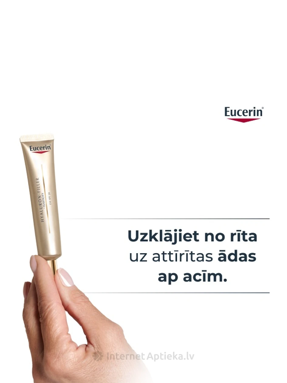 Eucerin Hyaluron-Filler + Elasticity acu krēms ar SPF20, 15 ml | internetaptieka.lv