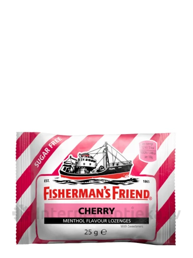 Fisherman's Friend värskendavad kirsikaramelli dražeed, 25 g | internetaptieka.lv