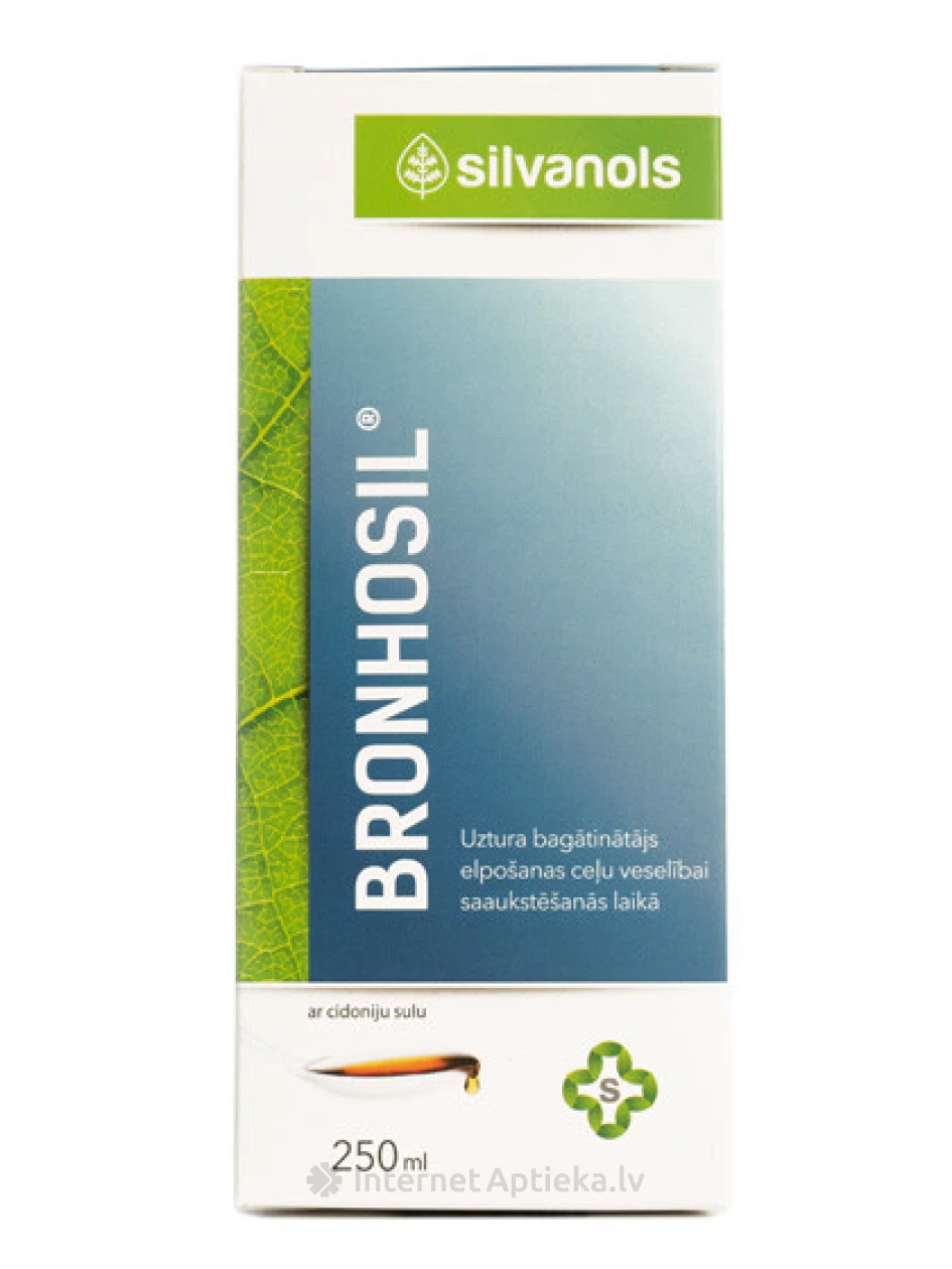 Silvanol Bronchosil siirup, 250 ml | internetaptieka.lv