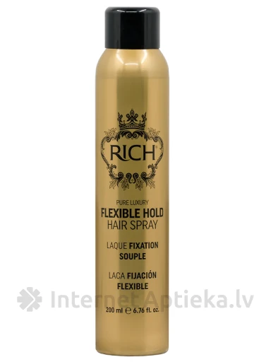 RICH Pure Luxury Matu laka elastīgai fiksācijai, 200 ml | internetaptieka.lv