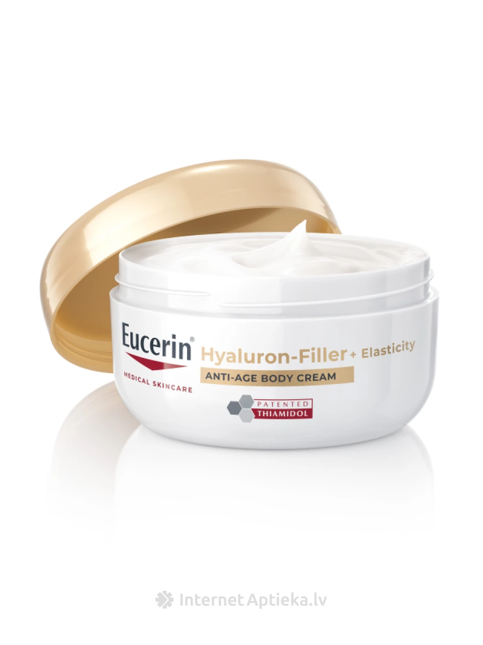 Eucerin Hyaluron-Filler + Elasticity ķermeņa krēms, 200 ml | internetaptieka.lv