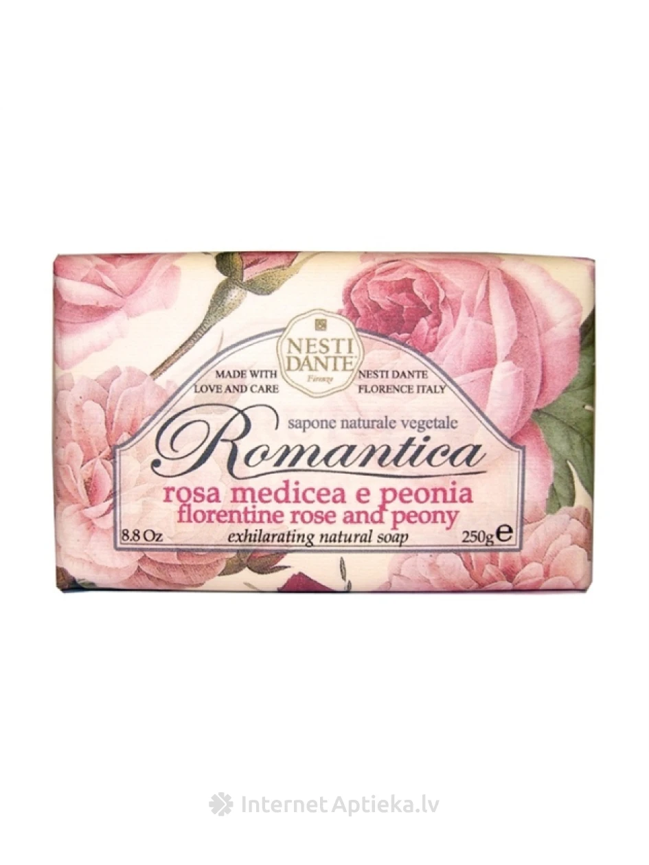Dolce Vivere Romantica - Firenze roos ja pojeng seep | internetaptieka.lv