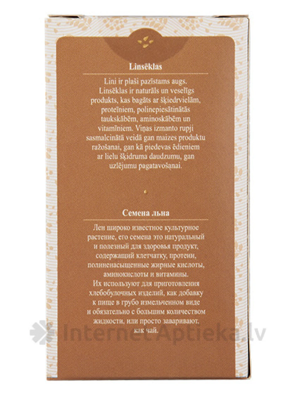 Linsēklas, 200 g | internetaptieka.lv