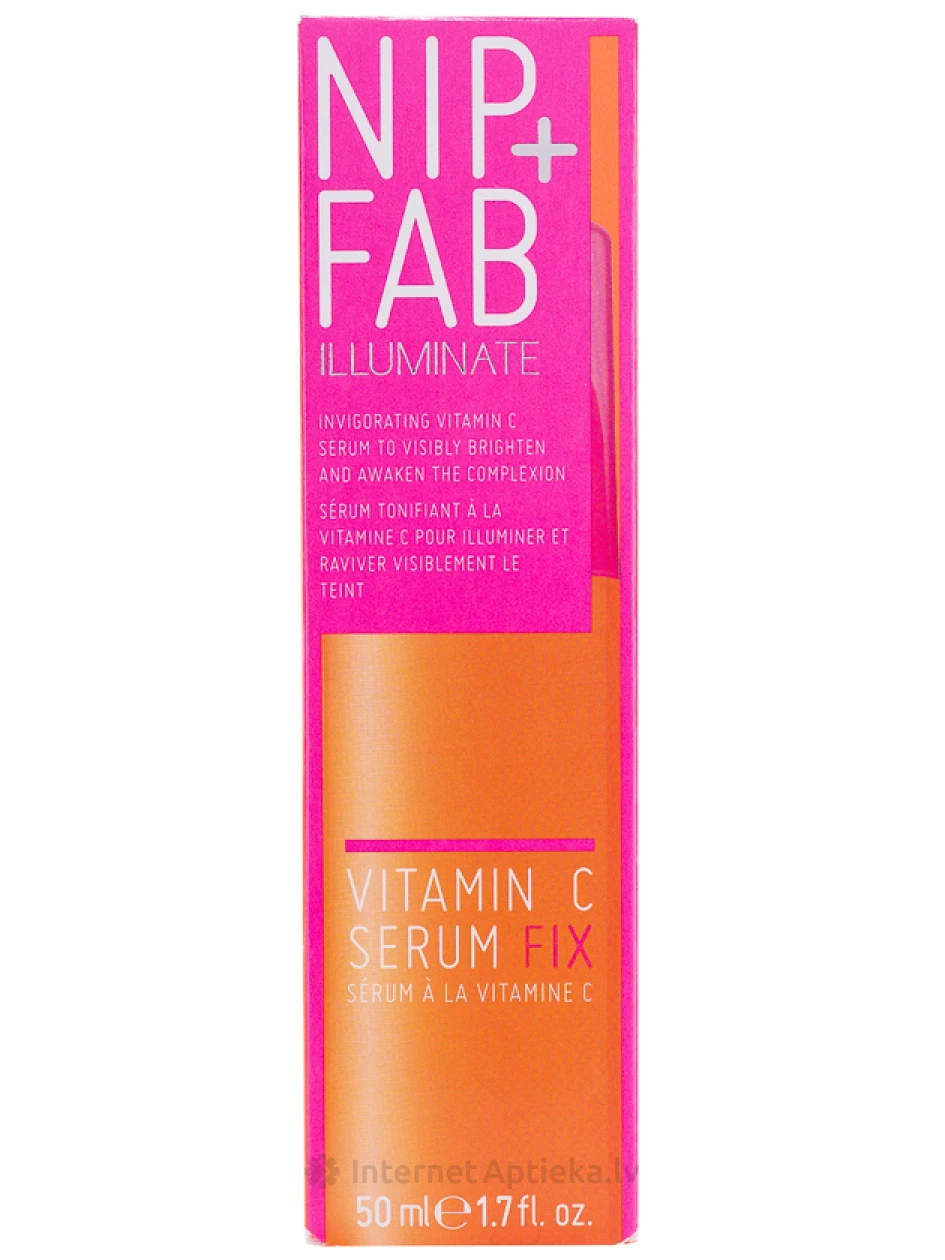 NIP+FAB C-vitamiini seerum näole, 50 ml | internetaptieka.lv