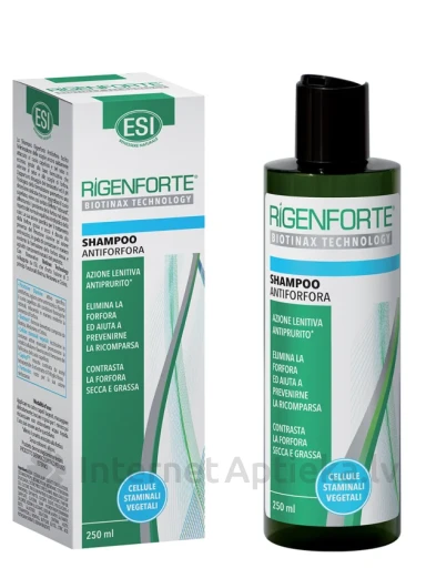 ESI Rigenforte kõõmavastane šampoon juustele, 250 ml | internetaptieka.lv