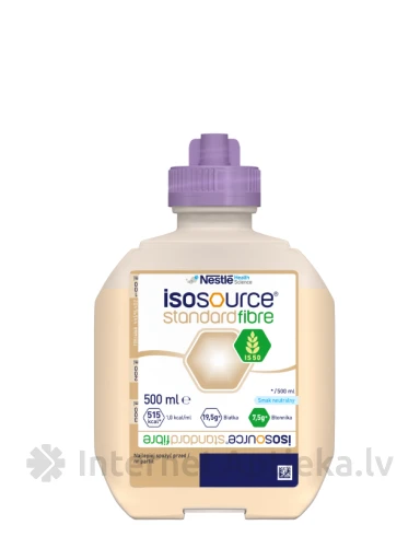 Nestle Isosource Standard Fibre neutral Pārtika medicīniskiem nolūkiem, 500 ml | internetaptieka.lv