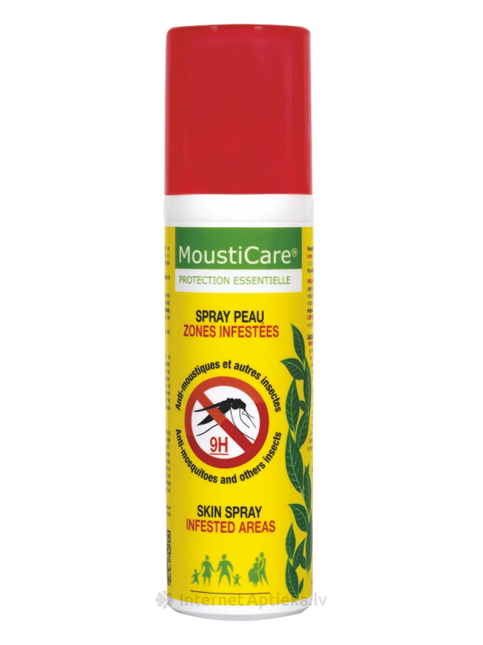 Mousticare Anti-Tick pihusti nahale kuni 9h, 75 ml | internetaptieka.lv