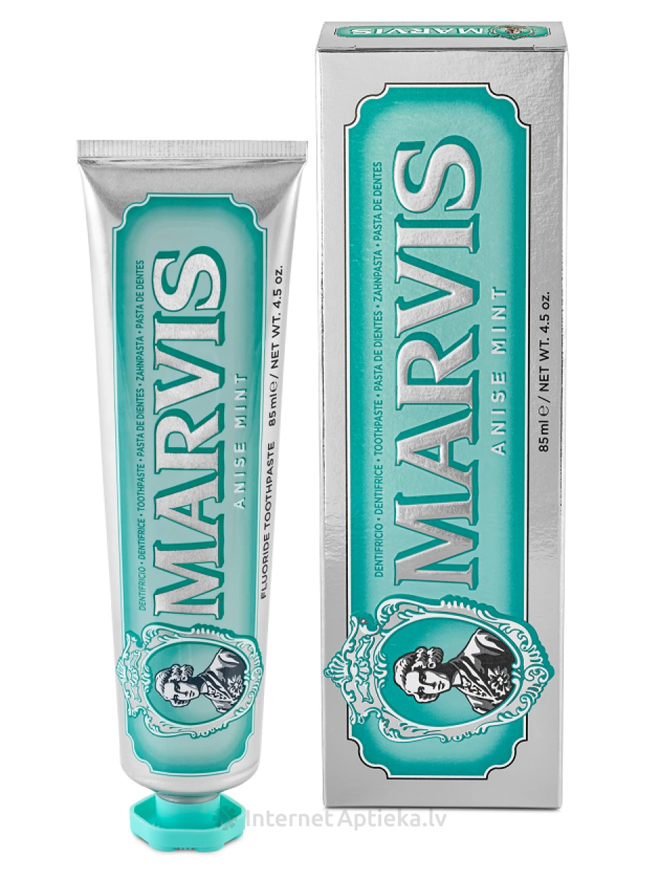 MARVIS Anise mint zobu pasta, 85 ml | internetaptieka.lv