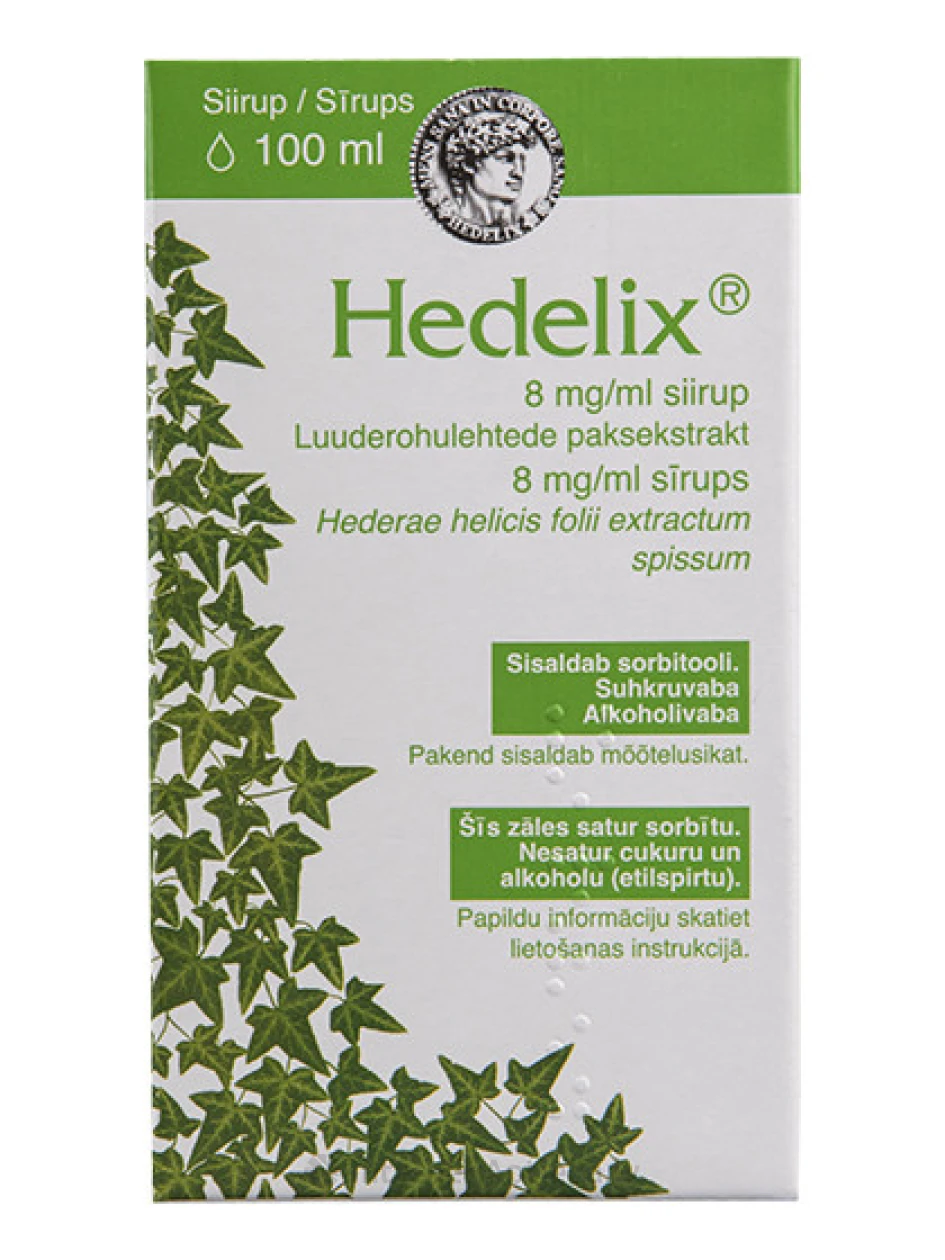 Hedelix sīrups, 100 ml | internetaptieka.lv