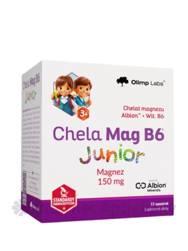 Olimp Labs Chela Mag B6 Junior, 15 paketų | internetaptieka.lv