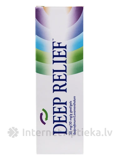 Deep Relief Gel gels, 50 g | internetaptieka.lv