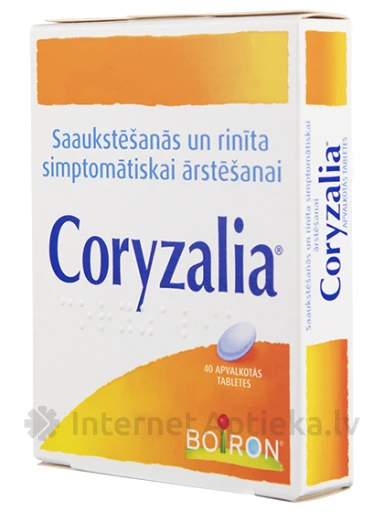 Coryzalia, 40 tabletes | internetaptieka.lv