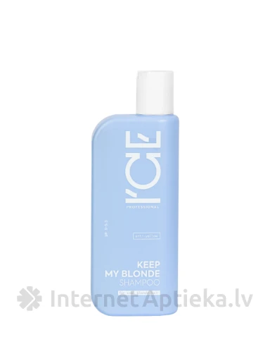 ICE Professional Keep My Blonde šampūns blondiem matiem, 250 ml | internetaptieka.lv
