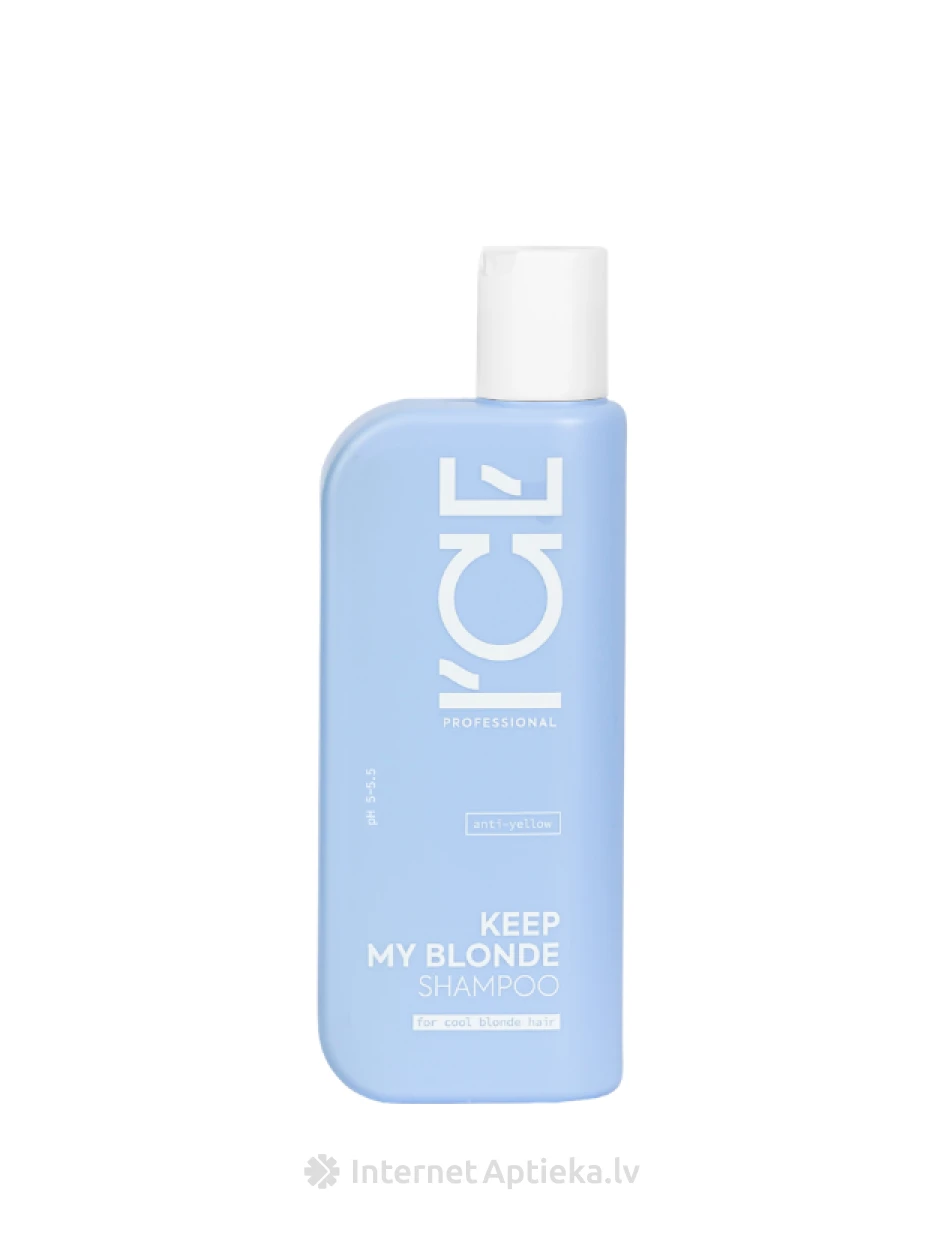 ICE Professional Keep My Blonde šampūns blondiem matiem, 250 ml | internetaptieka.lv