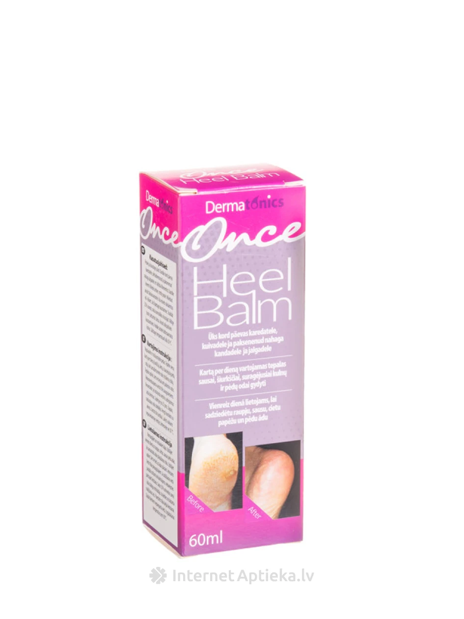 Once Dermatonics Heel Balm Бальзам для пяток, 60 мл | internetaptieka.lv