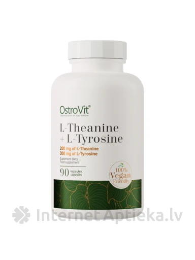 OstroVit L-tyrosine 500 mg kapsulas, 120 gb. | internetaptieka.lv