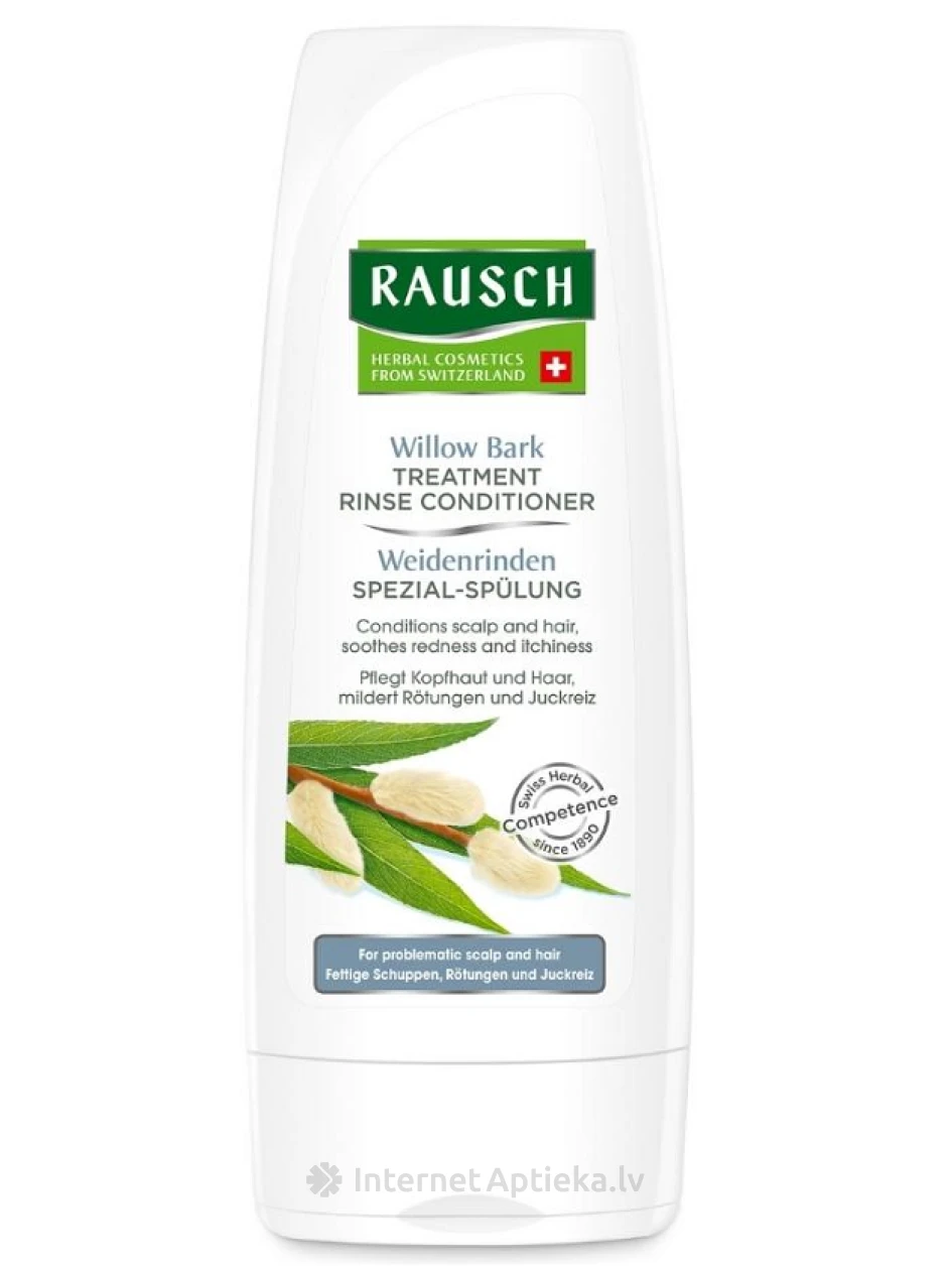 Rausch Willow Bark palsam rasusele, ketendavale peanahale, 200 ml | internetaptieka.lv