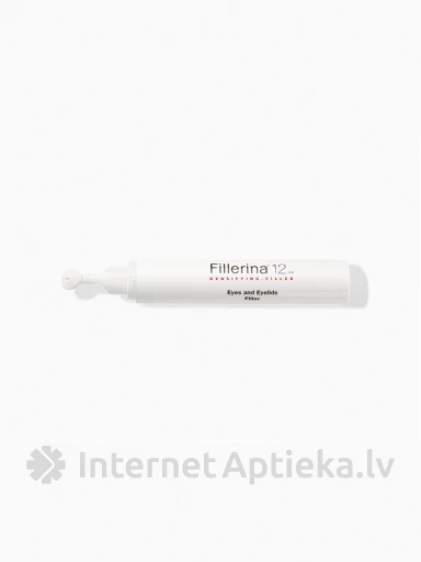 FILLERINA 12HA geel silmaümbrusele ja silmalaugudele Intensiivsus 5, 15 ml | internetaptieka.lv