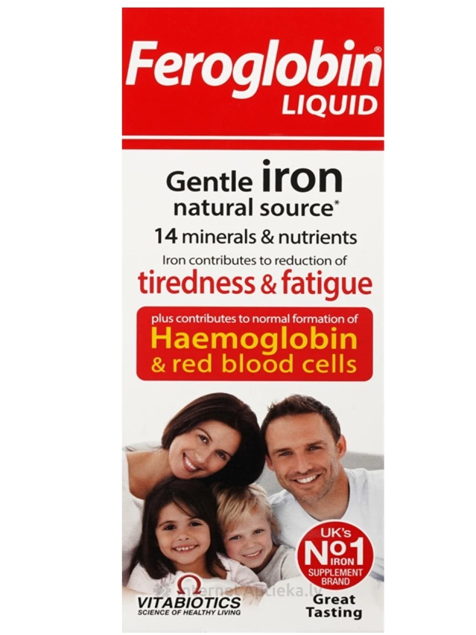 Feroglobin B12 skystis, 200 ml | internetaptieka.lv