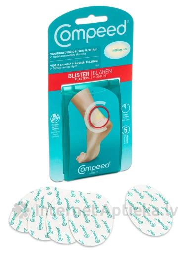 COMPEED vidēja lieluma plāksteri tulznām, 5 gb. | internetaptieka.lv
