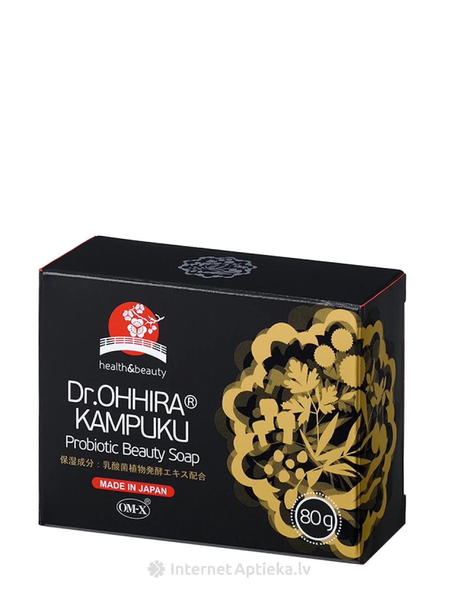 Dr. OHHIRA ziepes “KAMPUKU”, 80 g | internetaptieka.lv