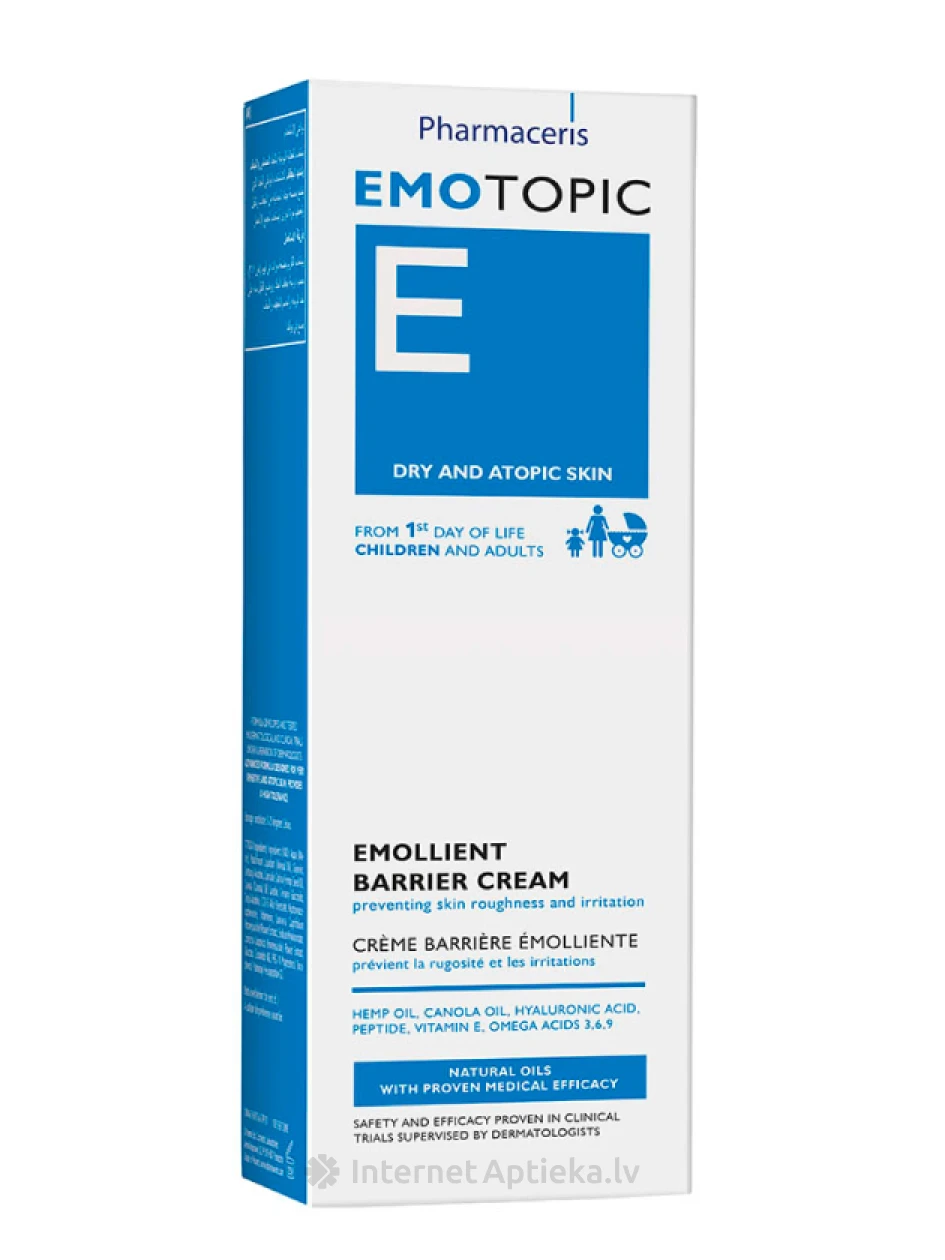 Pharmaceris E EmoTopic эмолентный защитный крем, 75 мл | internetaptieka.lv