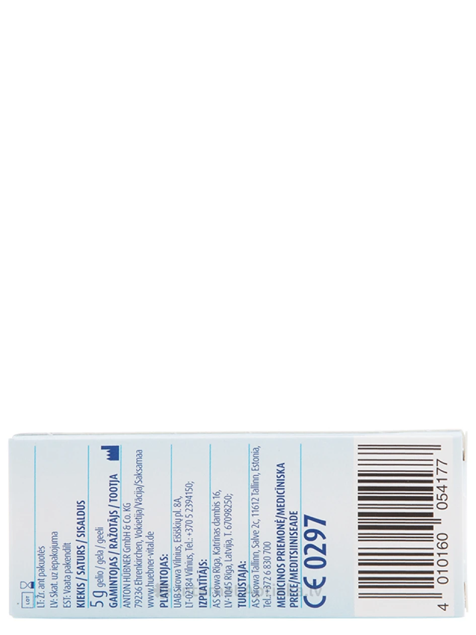 Silicea gels pret aukstumpumpām, 5 g | internetaptieka.lv