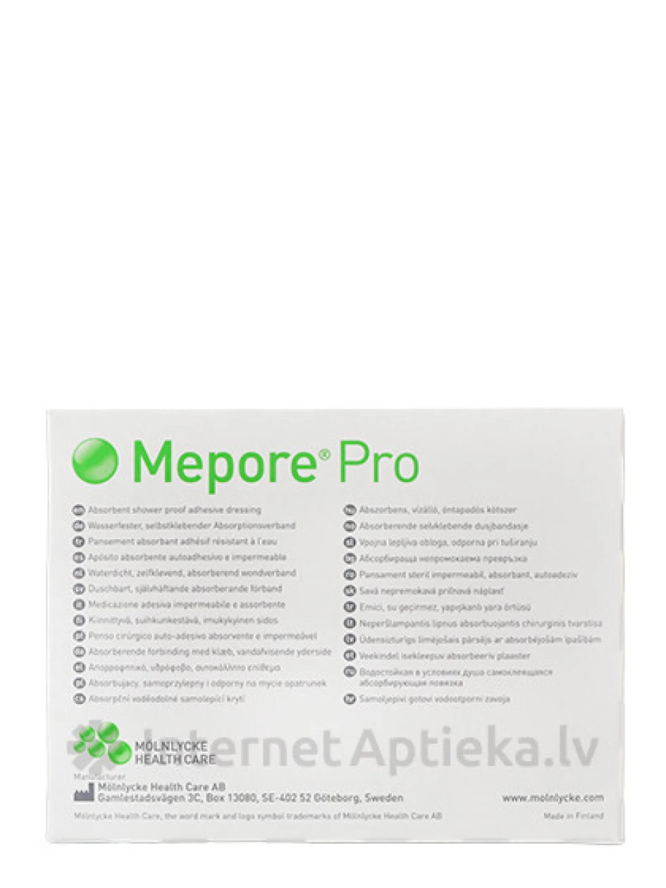 Mepore Pro sterils plāksteris 6 x 7 cm, 60 gb. | internetaptieka.lv