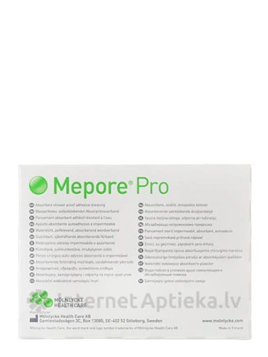 Mepore Pro sterils plāksteris 6 x 7 cm, 60 gb. | internetaptieka.lv