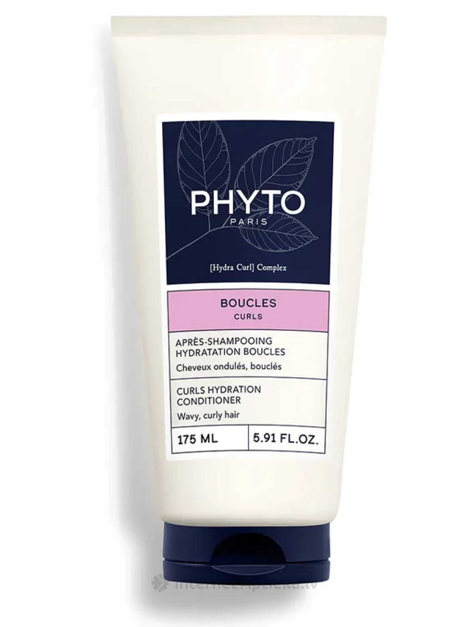 PHYTO CURLS mitrinošs kondicionieris viļņainiem, cirtainiem matiem, 175 ml | internetaptieka.lv