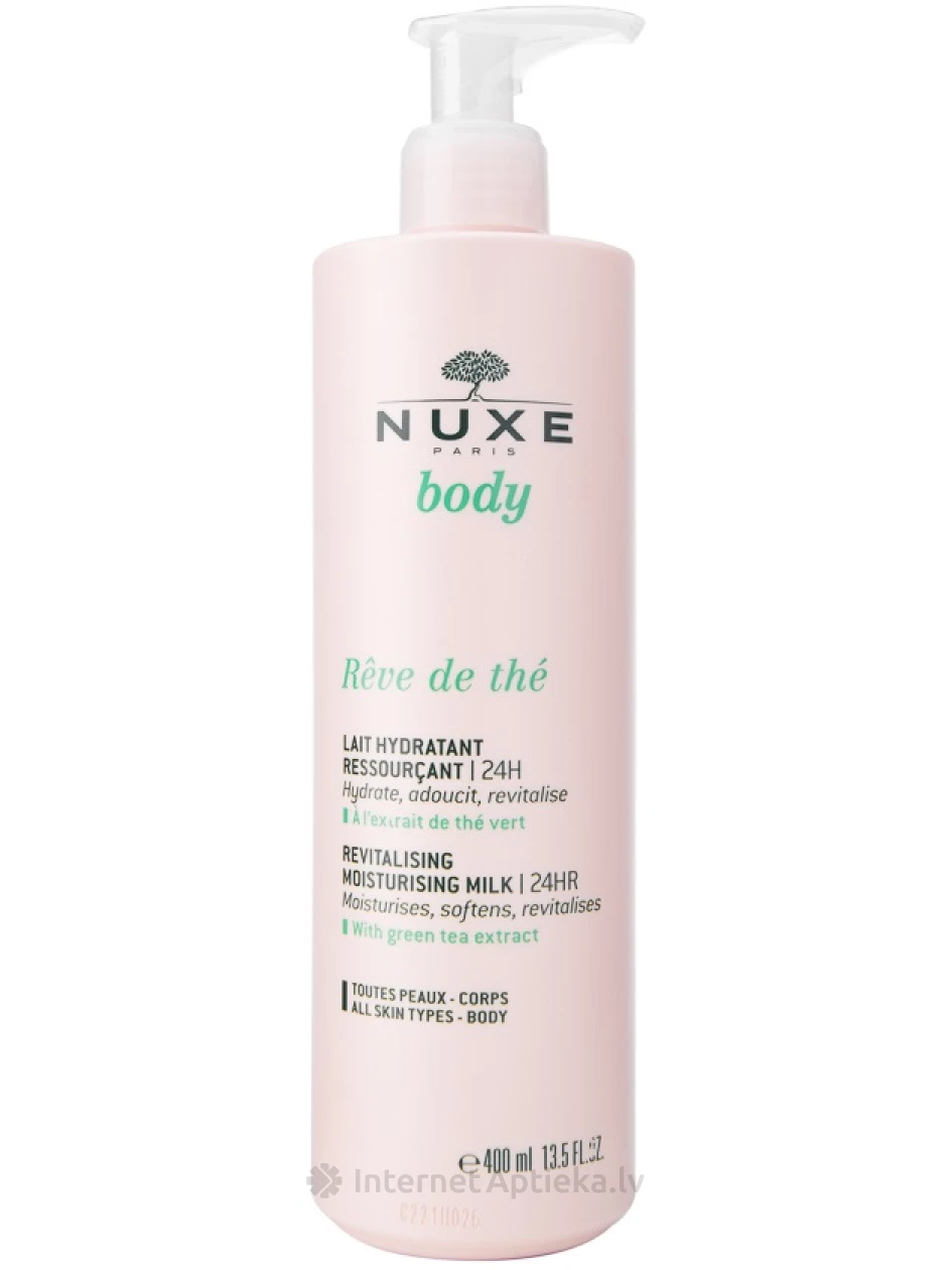 NUXE восстанавливающее увлажняющее молочко 24ч, 400 мл | internetaptieka.lv
