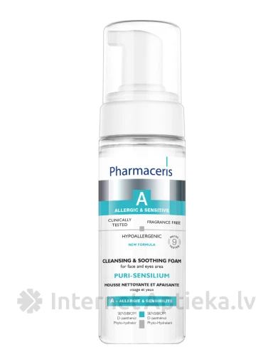 Pharmaceris A Puri-Sensilium пенка для умывания, 150 мл | internetaptieka.lv